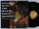 MILES DAVIS QUINTET Steamin' PRESTIGE LP mono deep groove