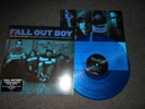FALL OUT BOY LP TAKE THIS TO YOUR GRAVE RARE USA PRESS 2003 BLUE VINYL W STICKER