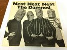 The DAMNED Neat Neat Neat glossy UK Original vinyl single 45 PUNK Stiff MINT