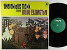Thelonious Monk - Plays Duke Ellington LP - Riverside Japan - SMJ-6039M Mono