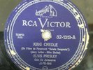 ELVIS PRESLEY 1958 “King Creole / Mean Woman Blues” RARE 10” 78 RPM BRAZIL