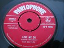 Beatles Love Me Do 1962 red label orig  Parlophone EX+  CON WITH  MIGB text