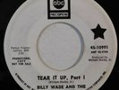funk 45 RPM BILLY WADE & THE 3rd DEGREES Tear It Up ABC PROMO VG soul record