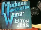 ELTON JOHN -    Madman Across The Water,    ORIG 1971 UK 'RED VINYL' LP + BOOK