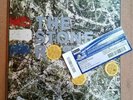 The Stone Roses 2x LP Same UK 1991 Silvertone Numbered Press & Concert Ticket