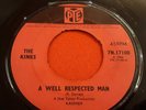 The Kinks A Well Respected Man Milk Cow Blues Export UK 7