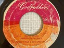 RARE Reggae 45 Winston Palmer Family Man & The Upsetters Mafia Skank GODFATHER