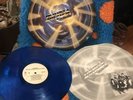Stryper ?–The Yellow And Black Attack - 1986 Blue Vinyl 12'' Lp./ Christian Rock