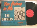 THE DUPREES YOU BELONG TO ME ORIGINAL  1962 N.J. DOO-WOP COED 905 VG++