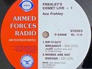 Ace Frehley's Comet-Live+1 RARE AFRTS Armed Forces Radio DJ Promo LP EX Kiss