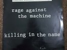 RAGE AGAINST THE MACHINE Killing in the name WHITE 12