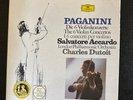 SALVATORE ACCARDO THE SIX VIOLIN CONCERTOS PAGANINI 5 VINYL BOX, CHARLES DUTOIT