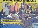 Punk Wave LP T-Z - V.A. - U-BOATS ATTACK AMERICA  - Flipside US 1986 - EX