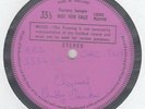 1971 Chubby Checker Chequered Demo Test Press UK London SHZ 8419 Psych Rock Lp