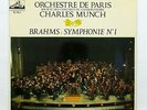 CHARLES MUNCH - BRAHMS symphony no.1 EMI CVB2085 stereo LP EX+