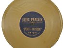 Elvis Presley Speaks In Person 78rpm 1956 Rainbo Records Flexi Disc