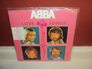 ABBA LOVE SONGS CANADIAN CANADA GOLD STAMP PROMO LP RECORD VINYL & HYPE STICKER
