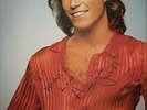 Andy Gibb Shadow Dancing LP album cover SIGNED 1977