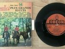 RARE LP THE BEATLES ON EP SIZE ODEON OSX 231 DANS LEURS 14 PLUS GRAND SUCCES