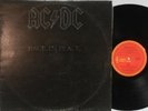 AC/DC 1st Press OZ LP back in Black EX ’80 Red Albert APLP046 + Inner Hard Rock