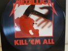 Metallica Picture Vinyl Kill Em All Megadeth Anthrax Exodus Slayer Kreator Metal