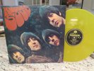 THE BEATLES RUBBER SOUL GOLD COLOR MARBLE COLORED VINYL RARE MINT UNPLAYED NICE