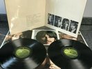 DOUBLE LP THE BEATLES? THE WHITE ALBUM MONO/STEREO PCS 7067-8 C/W PICTURES EX/EX