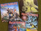 Iron Maiden 7” Vinyl Bundle - Running Free/Run To The Hills/Flight Of/Trooper