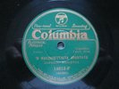 Vocca Bella/'O Macchiettista Spustato Bascetta Italian Columbia 14613-F 78 rpm