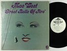 Mae West - Great Balls Of Fire LP - MGM VG+ PROMO Shrink