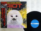 RIOT FIRE DOWN UNDER VICTOR VIP-6773 Japan OBI VINYL LP
