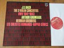 Bach - The 3 Violin Concs / Grumiaux / Krebbers / Philips 9500 614 Stereo Ed1 NM