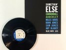 CANNONBALL ADDERLEY Somethin' Else Vinyl LP 1990 Reissue Blue Note