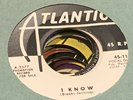 The Drifters I Know / Yodee Yakee Doo Wop 45 WLP PROMO Atlantic 1161 VG++