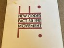 New Order Movement Vinyl LP