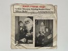 JOHN PRINE I Saw Mommy Kissing Santa Claus Oh Boy Signed X-Mas Red Wax 45 HEAR