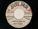 MIKE JOSEPH King of Wealth / Sandy Lucky Four Teen Rockabilly 45 HEAR