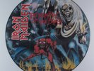IRON MAIDEN Number Of The Beast EMI LP VG+ uk picture disc *