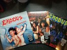 Exodus Vinyl Lp Bonded by blood,Pleasures of the flesh,Fabulous Disaster FYE Exc