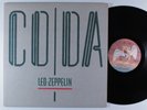 LED ZEPPELIN Coda SWAN SONG LP VG+/VG++ embossed gatefold *