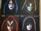 KISS 1978 SOLO ALBUMS GENE, ACE, PETER & PAUL. WITH ORIGINAL POSTERS