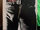 Rolling Stones Sticky Fingers LP 1977 pressing Zipper Cover