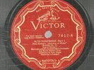 156g4. Sigrid Onegin - Alto Rhapsody (Brahms, Op. 53) - Victor 7417-7418 (2 rec)