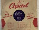 Nat King Cole Unforgettable / My First and My Last Love 78 E Capitol 1808