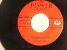 45 - POWER 250- JOHNNY ANGEL-STORY OF LOVE / STARLIGHT - ORIG -  DOO WOP
