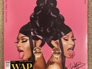 Cardi B WAP Signed Limited Edition 12” Gold Vinyl W/Megan Thee Stallion