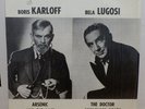 Boris Karloff Bela Lugosi Command Performance Records LP-5 33rpm 030221DBV