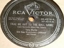 Caset At The Bat / Take Me Out To The Ball Game - Tony Martin - RCA Victor 20-42