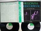 MILES DAVIS & JOHN COLTRANE LIVE IN STOCKHOLM 1960 DIW DIW-25006,7 Japan OBI 2LP