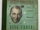 RARE  BING CROSBY MERRY CHRISTMAS 1945 DECCA Vinyl Set of 4 78RPM Records